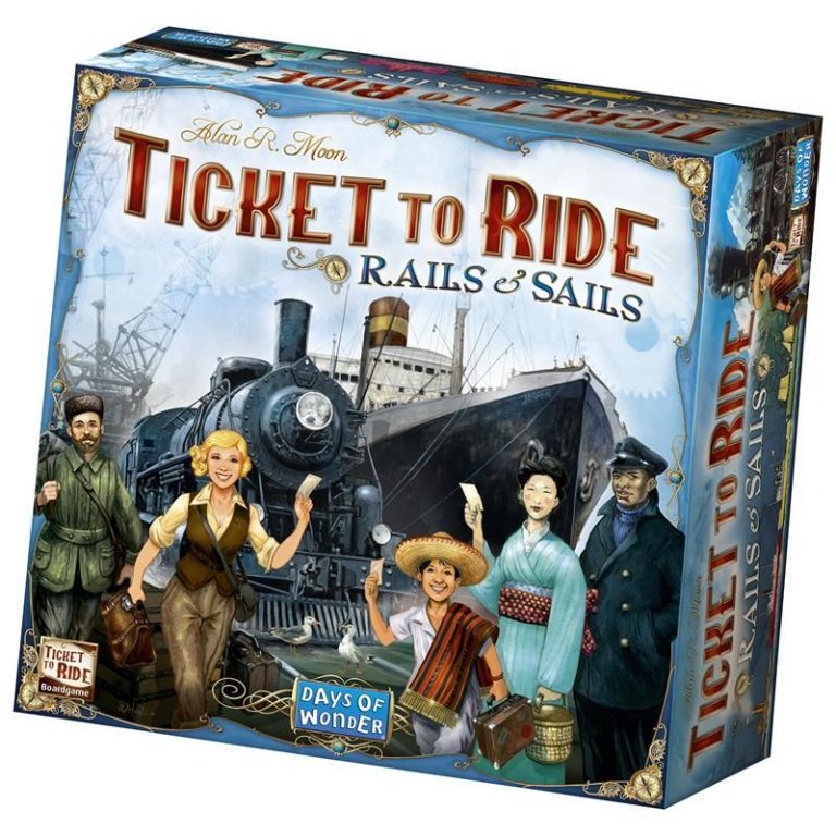 Ticket To Ride – Sails and Rails (Nordic) (DOW720926)