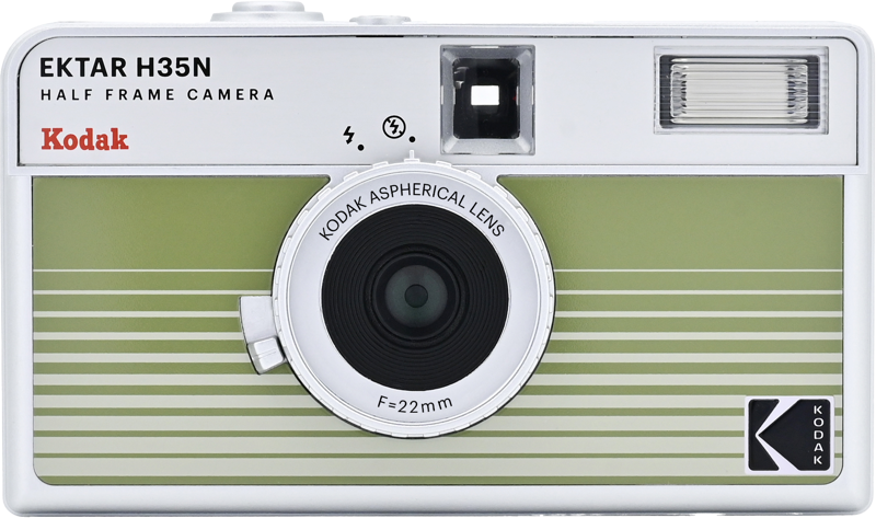 Kodak - EKTAR H35N Camera - Striped Green