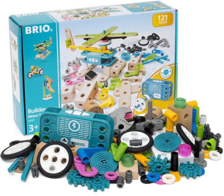 BRIO – Builder Motor Set – 121 pieces (34591)