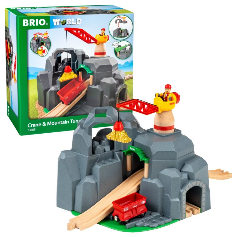 BRIO – Crane and Mountain Tunnel (33889)
