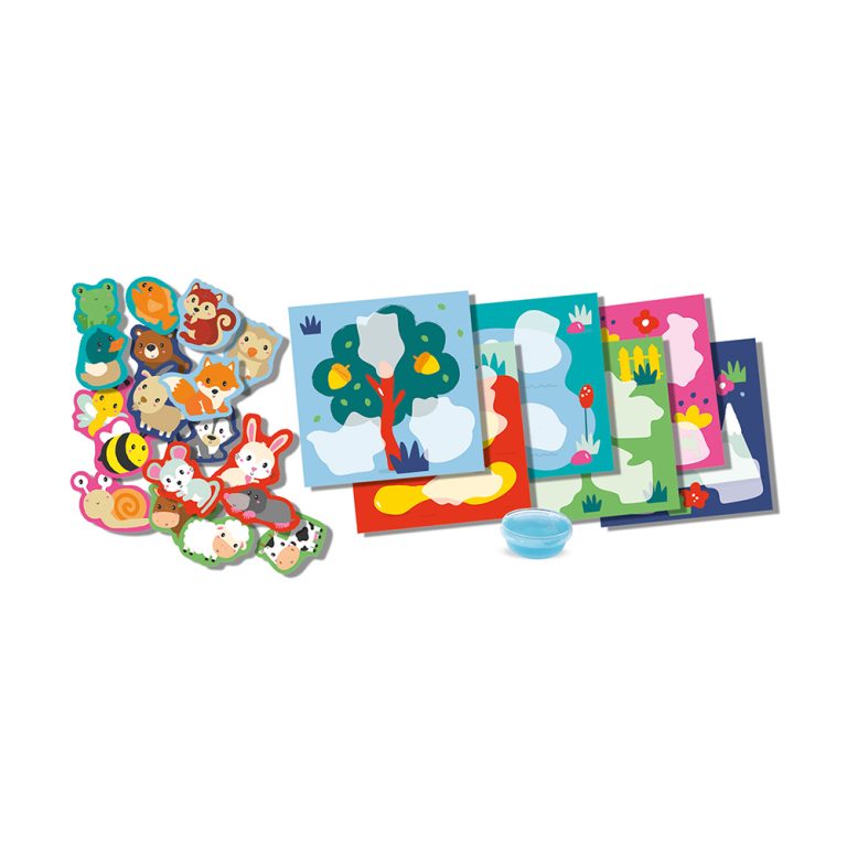 SES Creative – My First – Sticking Animals – (S14401)