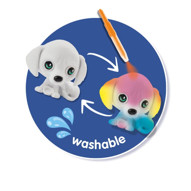 SES Creative – Blow Pens – Decorate 3 Puppies – (S14333)