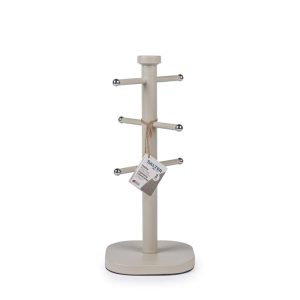 Salter BW14448O Pebble Mug Tree, Beige