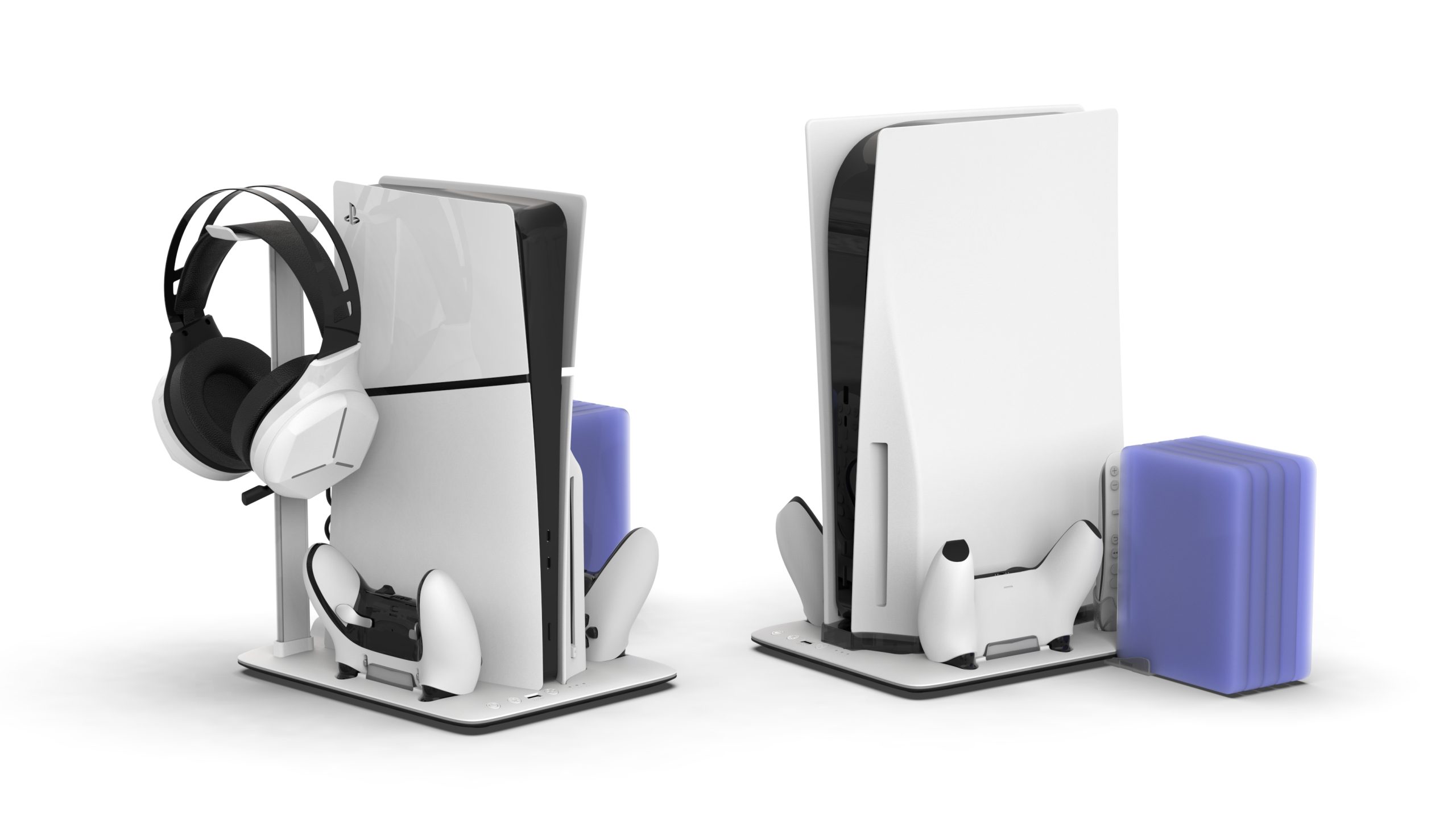 iMP Tech - DLX Multi Function Charge and Cool Stand - Grey