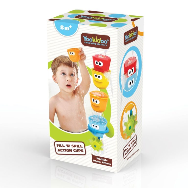 Yookidoo –  Fill ‘N’ Spill Action Cups – (YO40261)