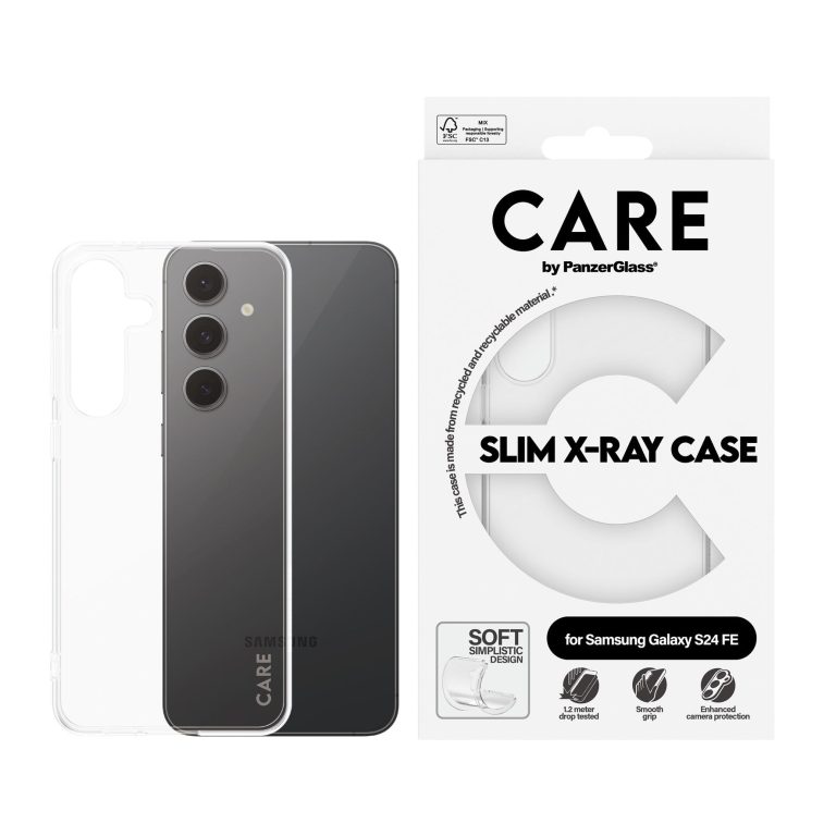 CARE by PanzerGlass Case – Transparent – Samsung Galaxy S23 FE