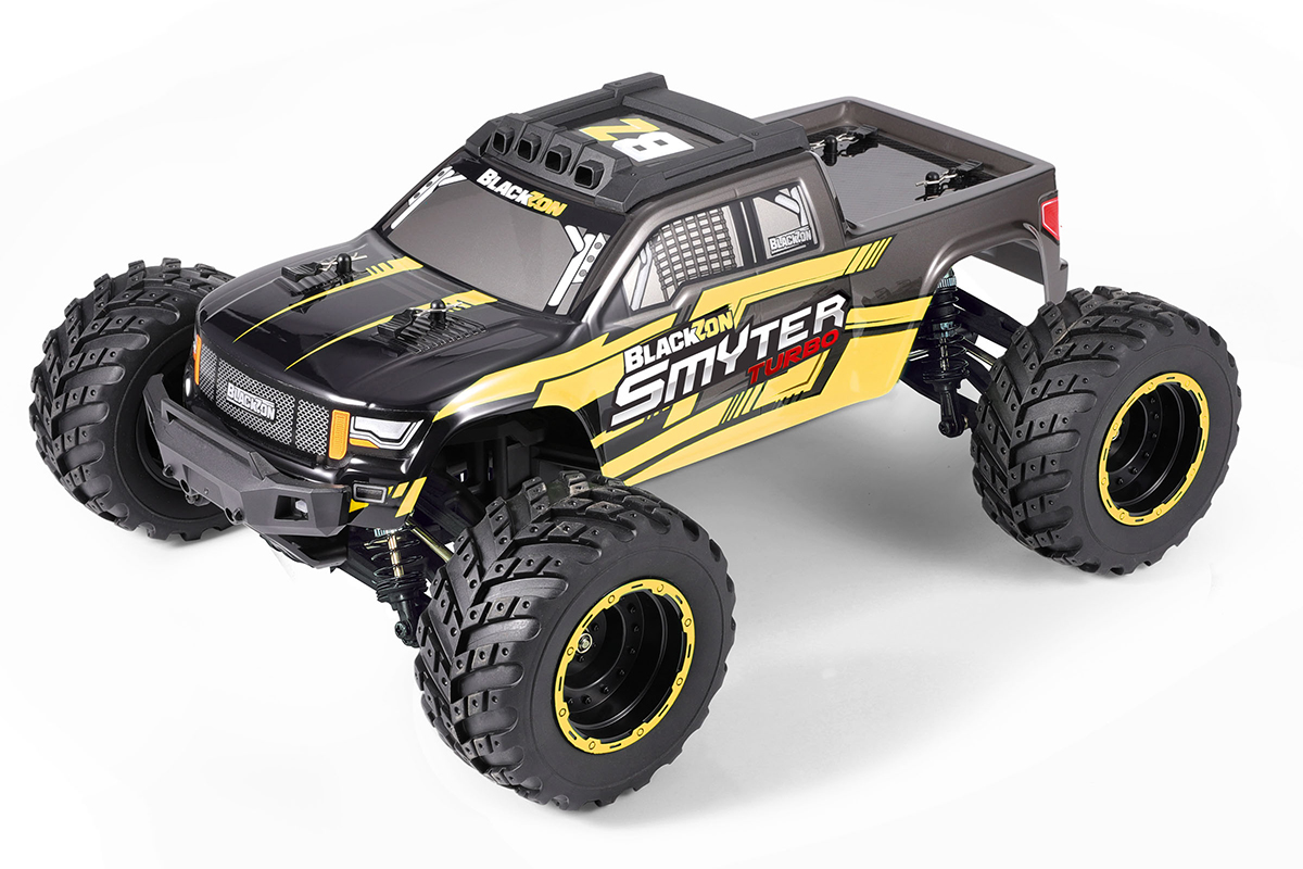 BLACKZON - Smyter MT Turbo 1/12 4WD 3S Brushless - Yellow (540253)