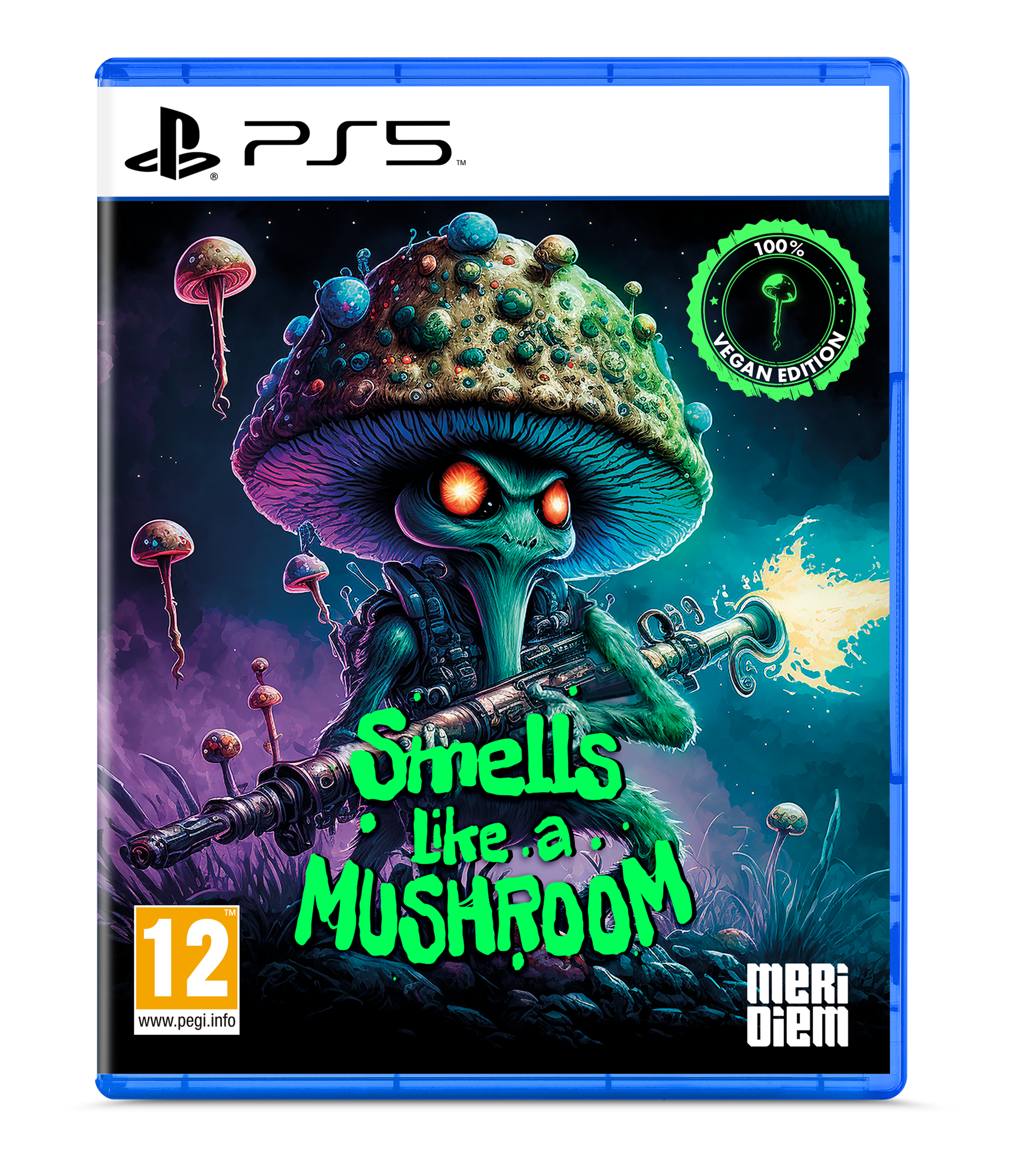 Smells Like A Mushroom - 100% Vegan Edition