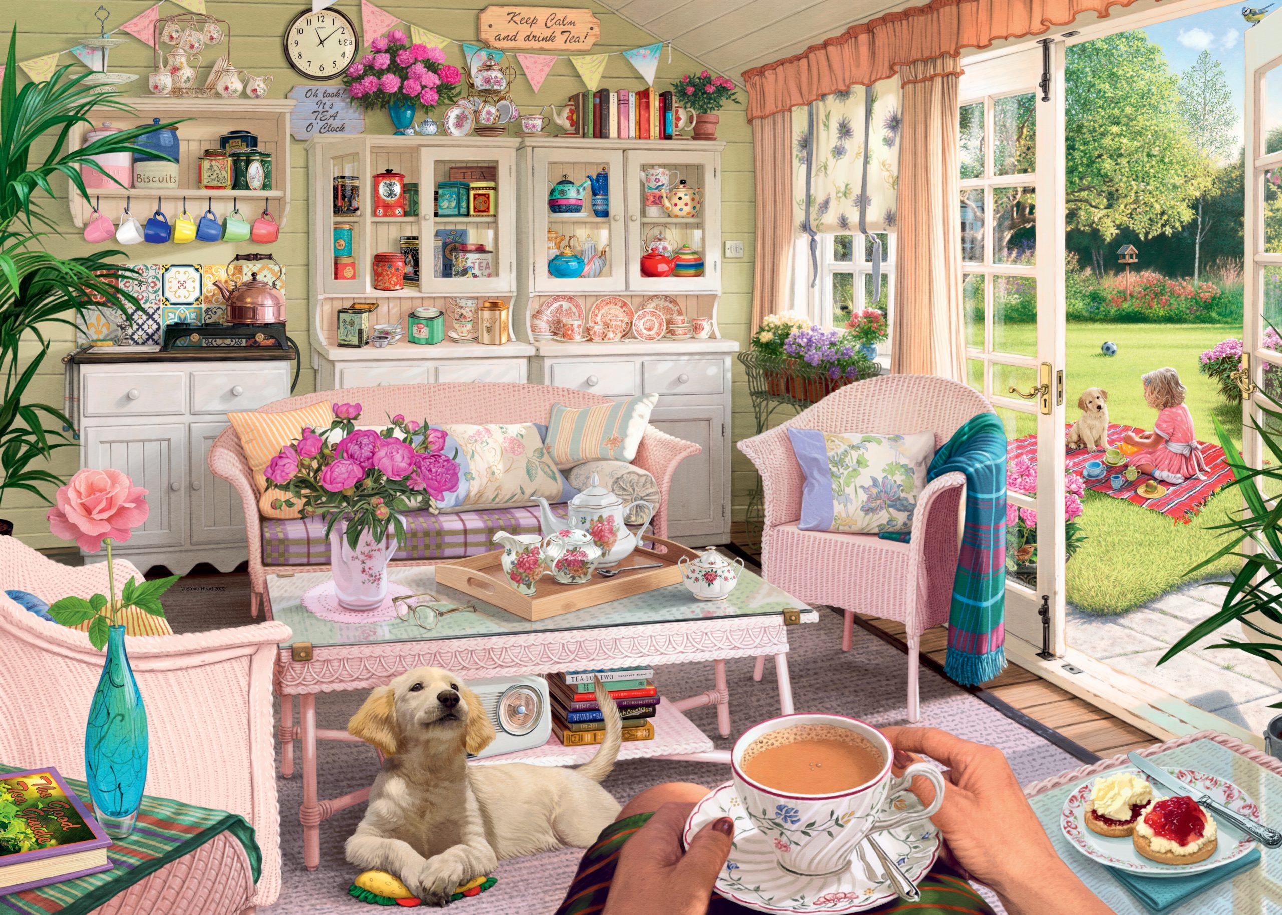 Ravensburger - Puzzle The Tea Shed 1000p (12000164)