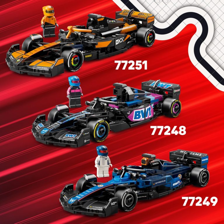 LEGO – Speed Champions – MoneyGram Haas F1 Team VF-24 Race Car (77250)