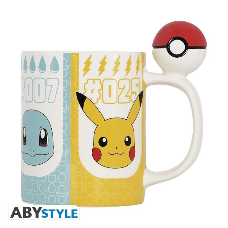 POKEMON – Mug 3D handle – Pokéball