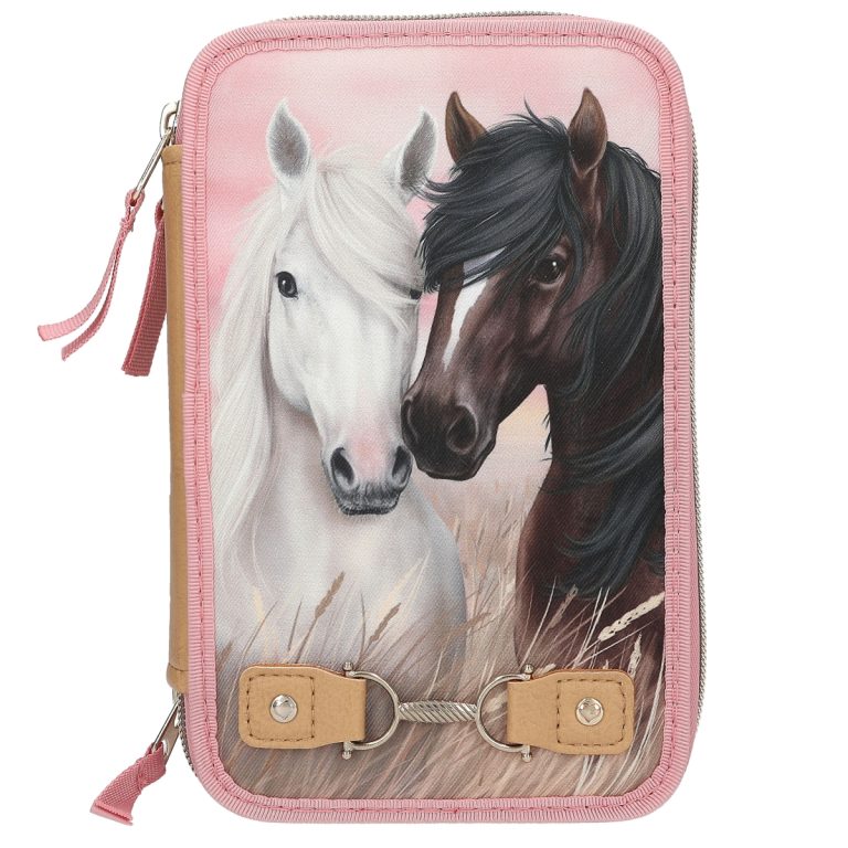 Miss Melody – Triple Pencil Case DUSTY ROSE