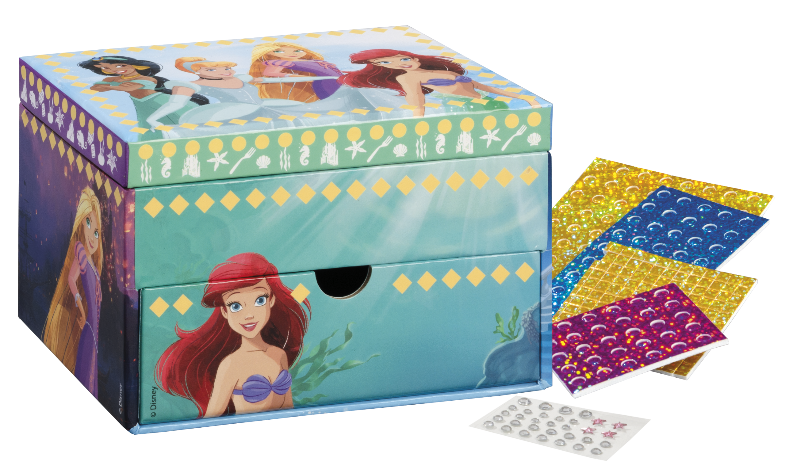 Totum - Disney Princess mosaic box (TT045101)