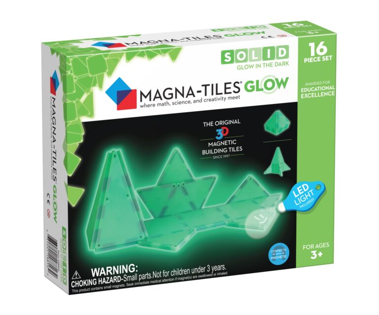 MAGNA-TILES – Glow 16 Piece Set (90215)