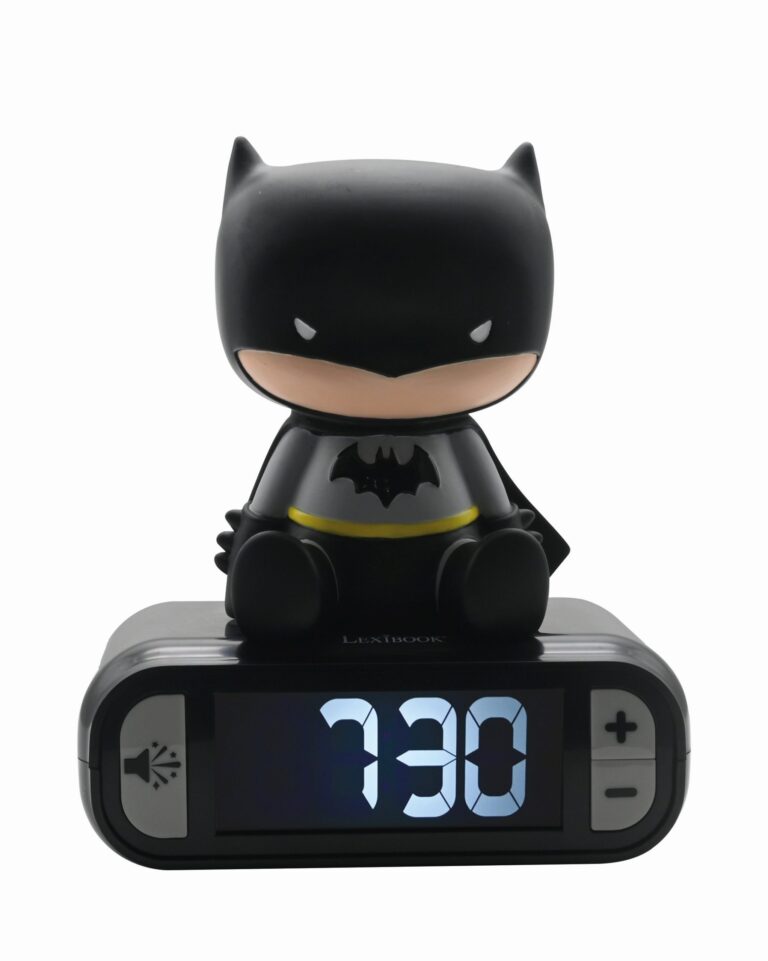 Lexibook – Batman – Digital 3D Alarm Clock  (RL800BAT)