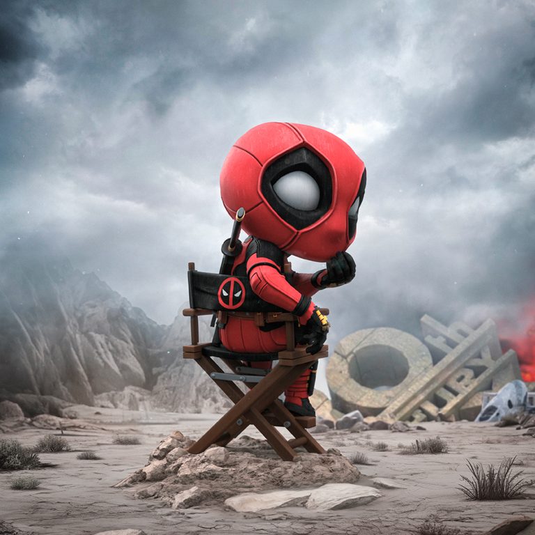 Iron Studios & Minico Deadpool & Wolverine – Deadpool Figure
