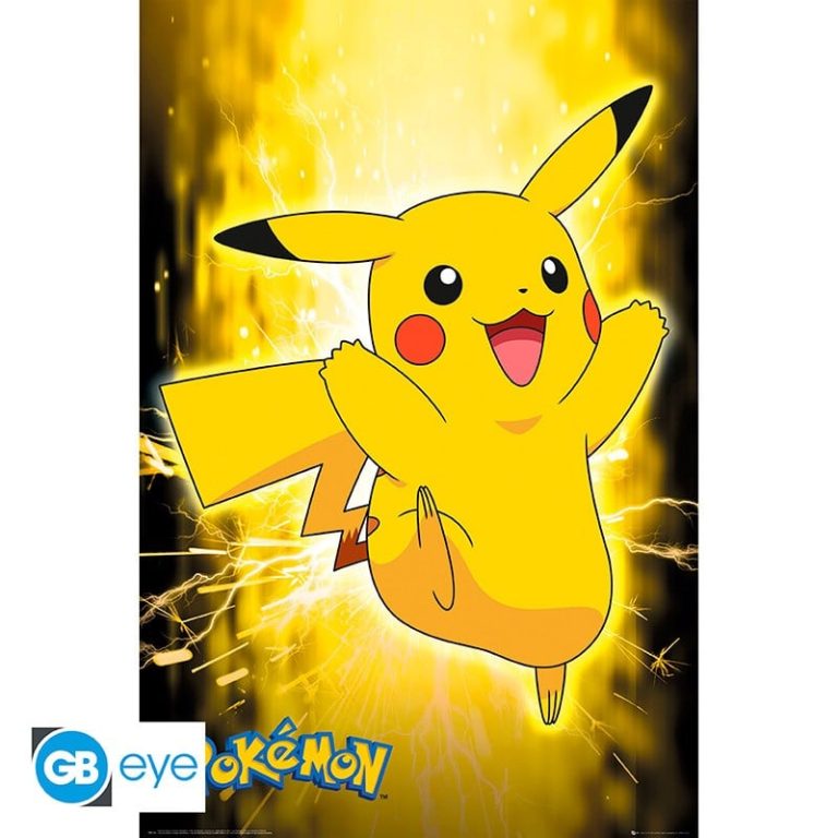 POKEMON – Poster Maxi 91.5×61 – Pikachu Neon
