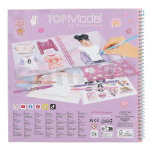 Topmodel - TOPModel T-Shirt Designer Colouring Book (413585)