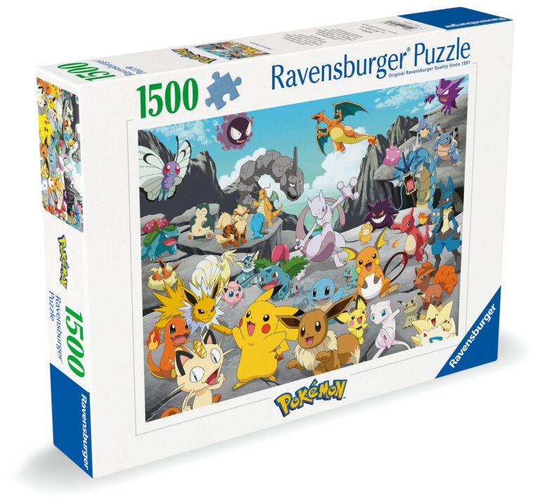 Ravensburger – Puzzle Pokémon Classics 1500p (12000726)