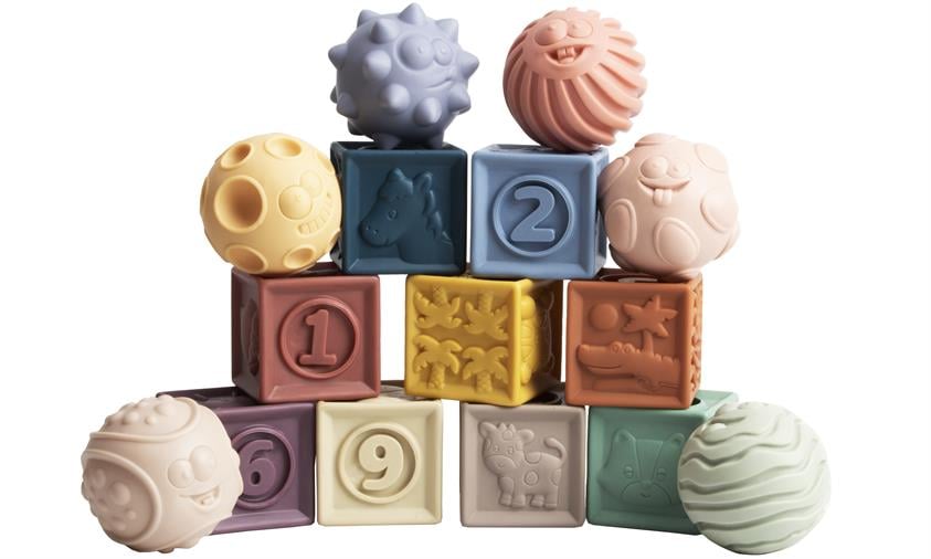 Magni - Massage set with building blocks ( 3648 )