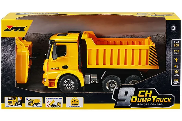 MX R/C Constructions – Dumper R/C 1:18 2,4GHz, 3,7V Li-Ion, 9 channels (471465)