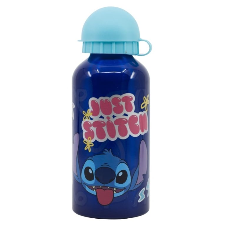 Stor – Water Bottle Alumin 400 ml – Stitch (088808717-75034)
