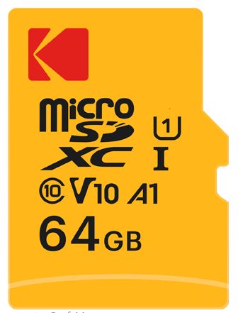 Kodak mSD 64GB UHS-I U1 V10 A1 Premium EKMSDM64GXC10K