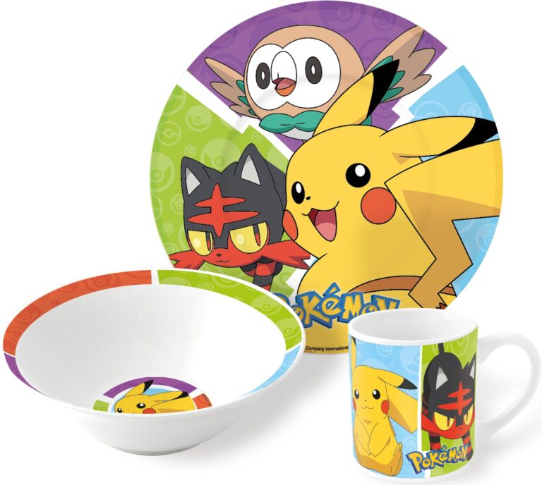 Stor – 3-Piece Ceramic Gift Set – Pokémon (36965)