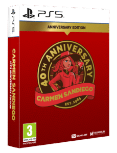 Carmen Sandiego 40th Anniversary Edition