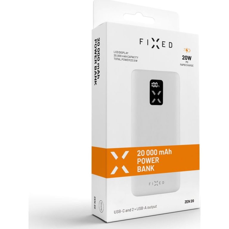 Fixed – Zen USB-C PD 20W Power Bank 20.000 mAh