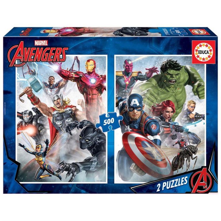 Puzzle – 2×500 Pieces – Avengers (80-17994)