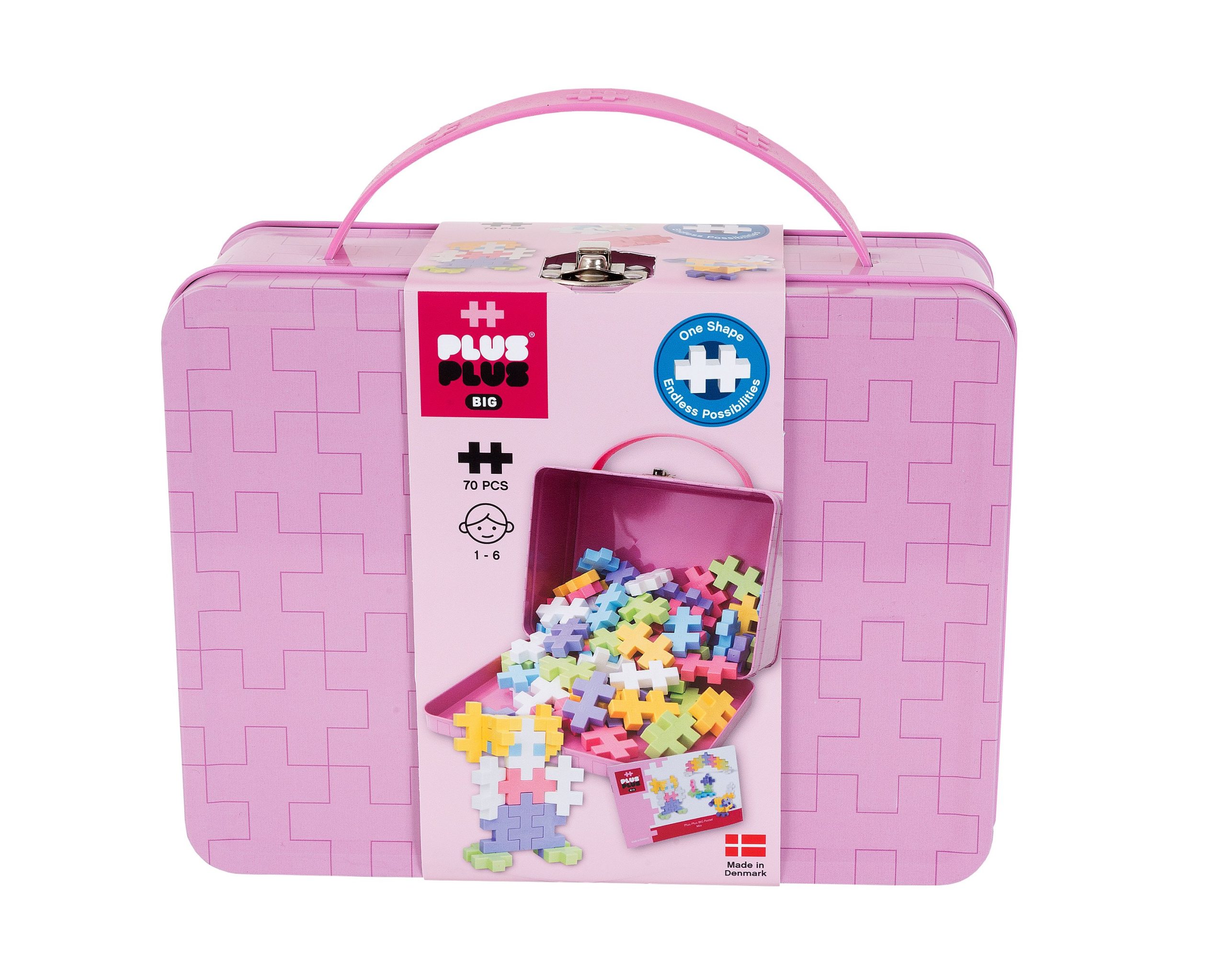 Plus-Plus - BIG Suitcase Metal - Pastel - (3275)