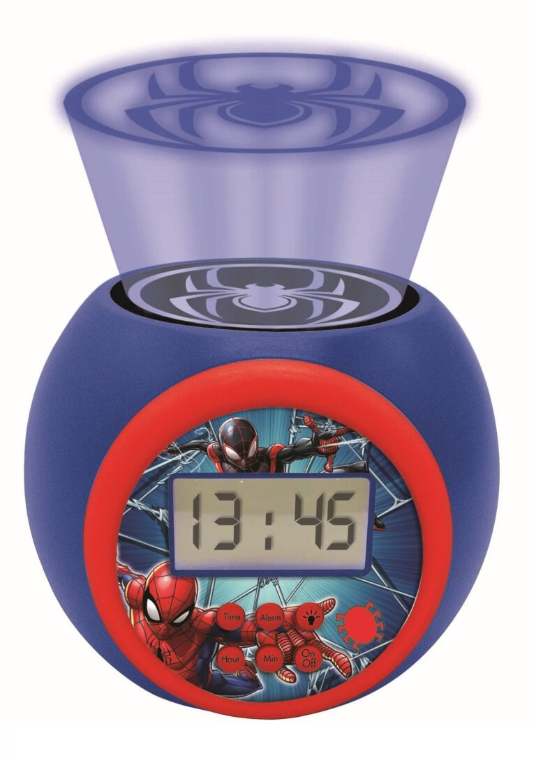 Lexibook – Spider-Man – Projector Alarm Clock (RL977SP)