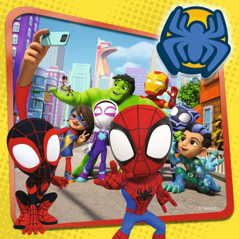 Ravensburger – Puzzle Spidey’s Adventures 3x49p