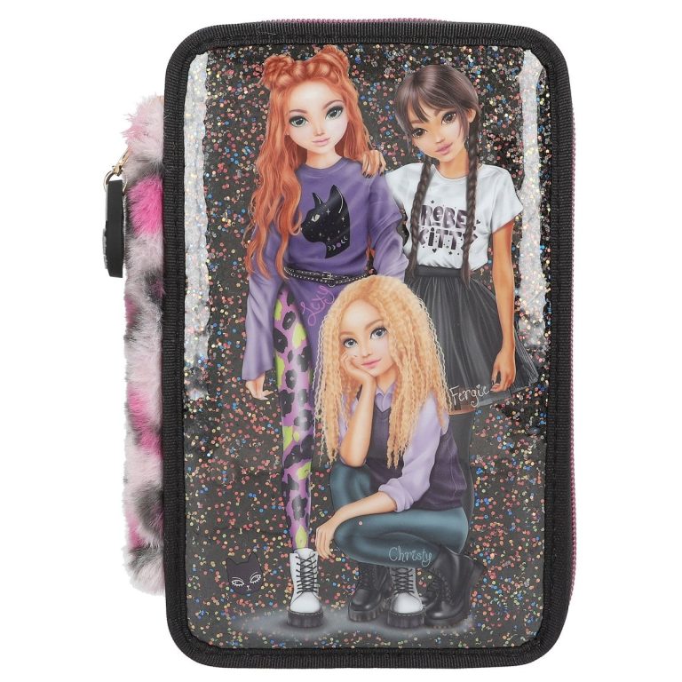 TOPModel – Triple Pencil Case REBEL KITTY ( 0413017 )