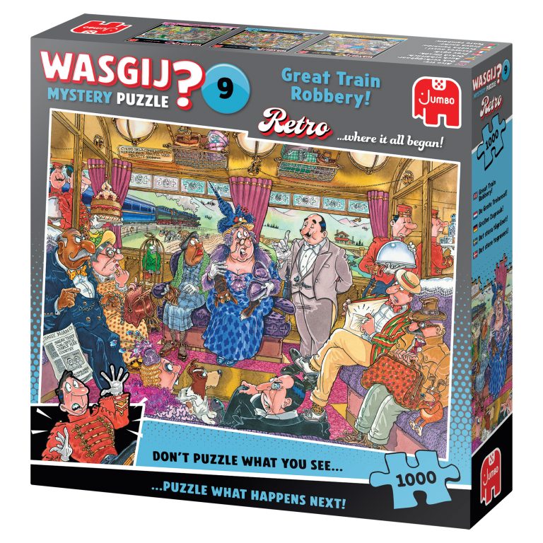 Wasgij – Retro Mystery – #9 Great Train Robbery! (1000 pieces) (1110100504)