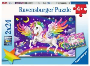Ravensburger - Unicorn And Pegasus 2x24p - (10105677)