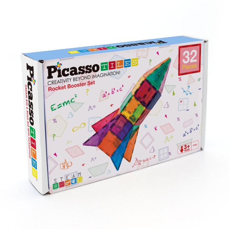 Picasso Tiles – Rocket Booster Set (32 pcs) (PT32)