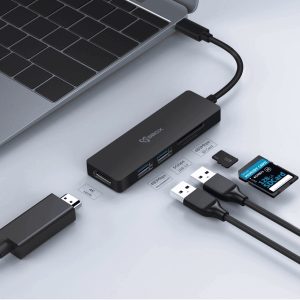 Sbox TCA-51 USB Type-C->HDMI/USB-3.0/SD+TF