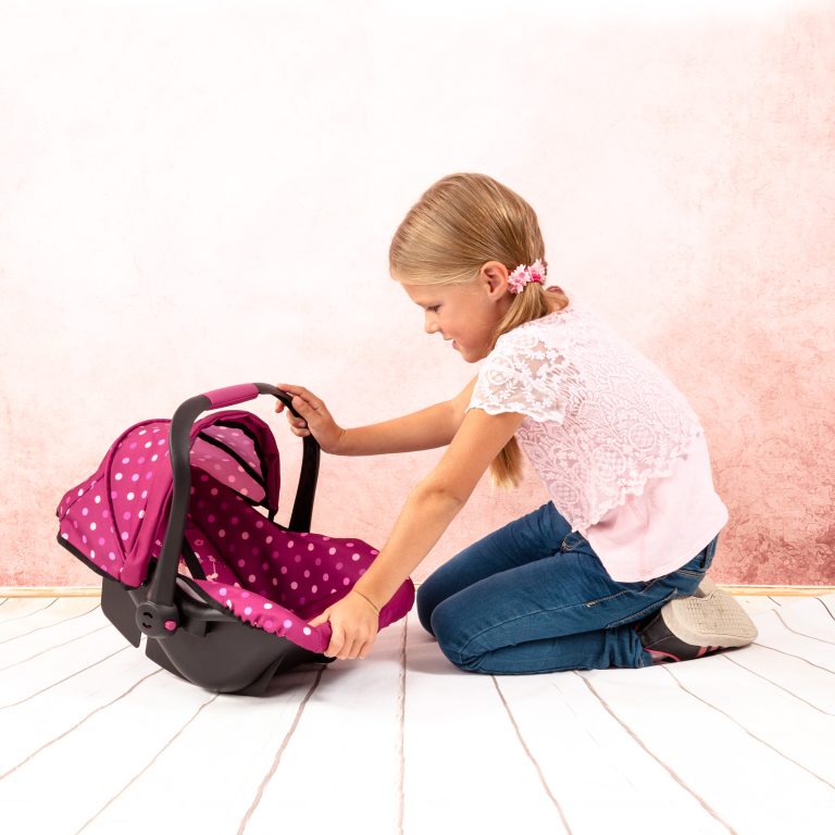 Bayer – Deluxe Car Seat with Cannopy – Pink (67967AA)