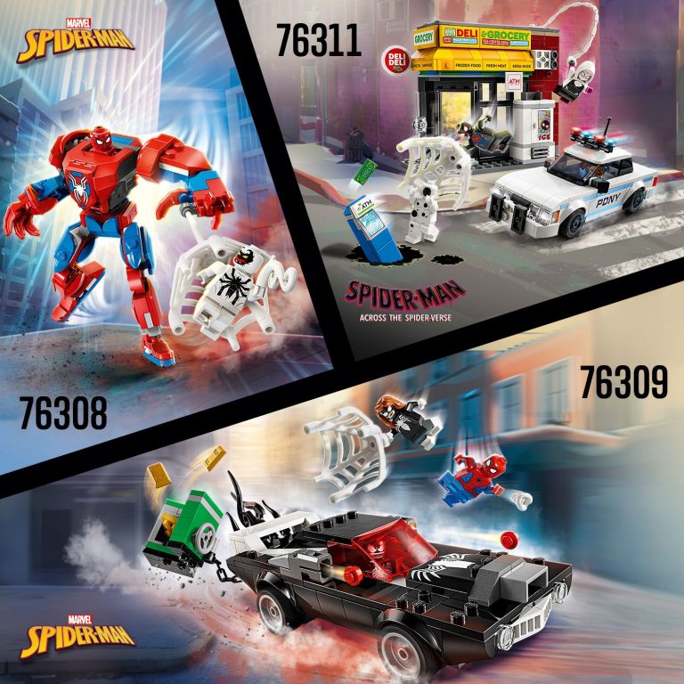 LEGO – Super Heroes – Spider-Man vs. Venom Muscle Car (76309)