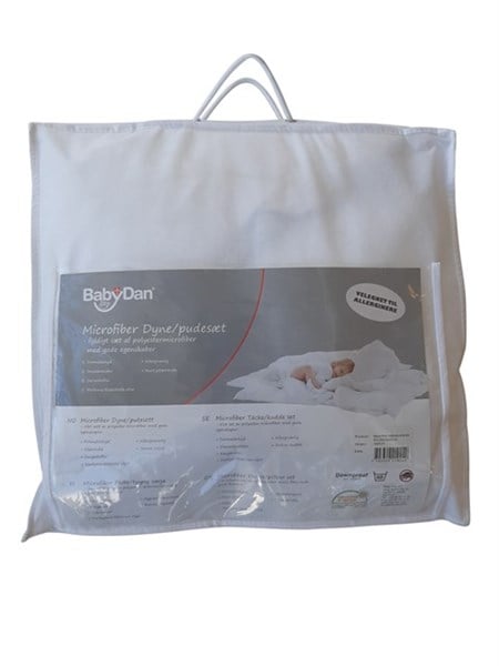 Baby Dan - Heart Microfiber Baby Duvet and Baby Pillow by BabyDan
