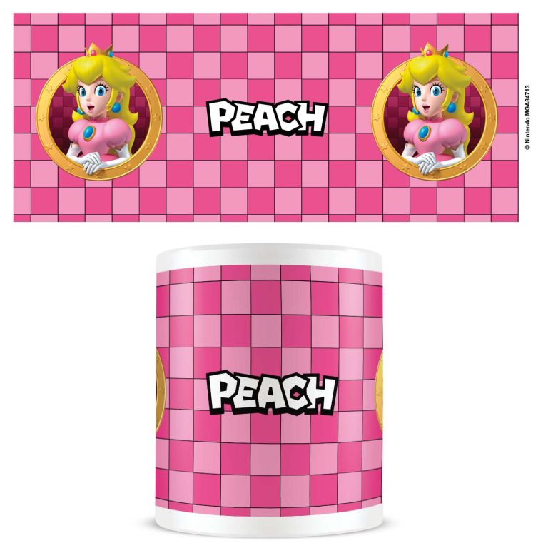 Pyramid International – Mug Super Mario Peach 3D Port – White