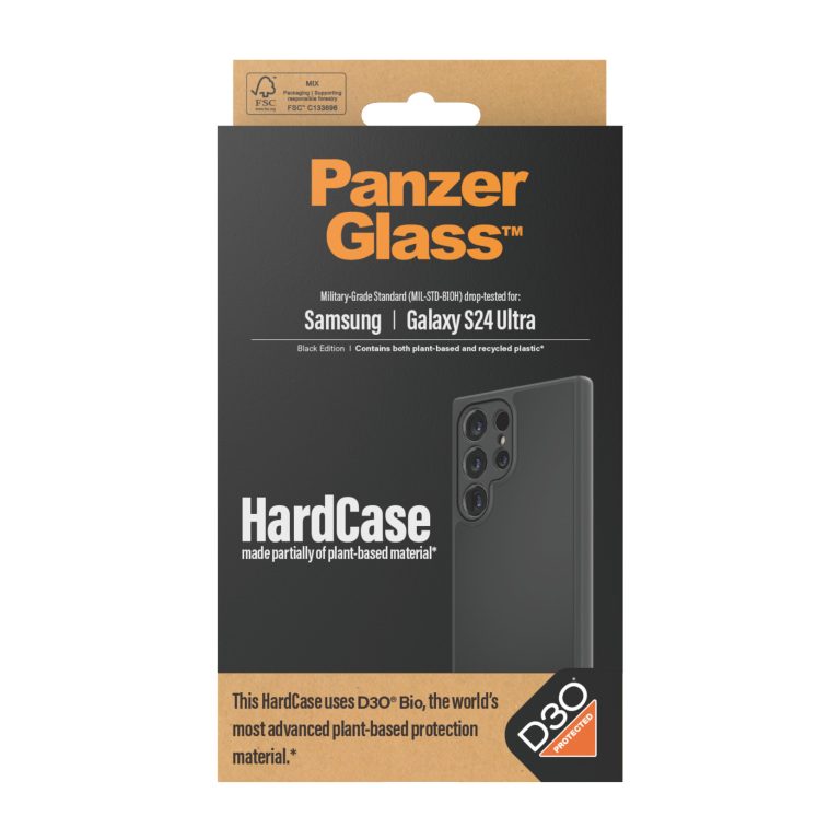 PanzerGlass – Hardcase with D3O Galaxy S24 Ultra Black