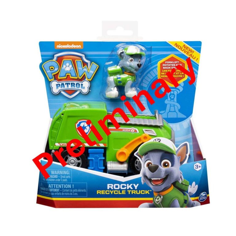 Paw Patrol – Basic Vehicle 2.0 – Rocky (6071213)