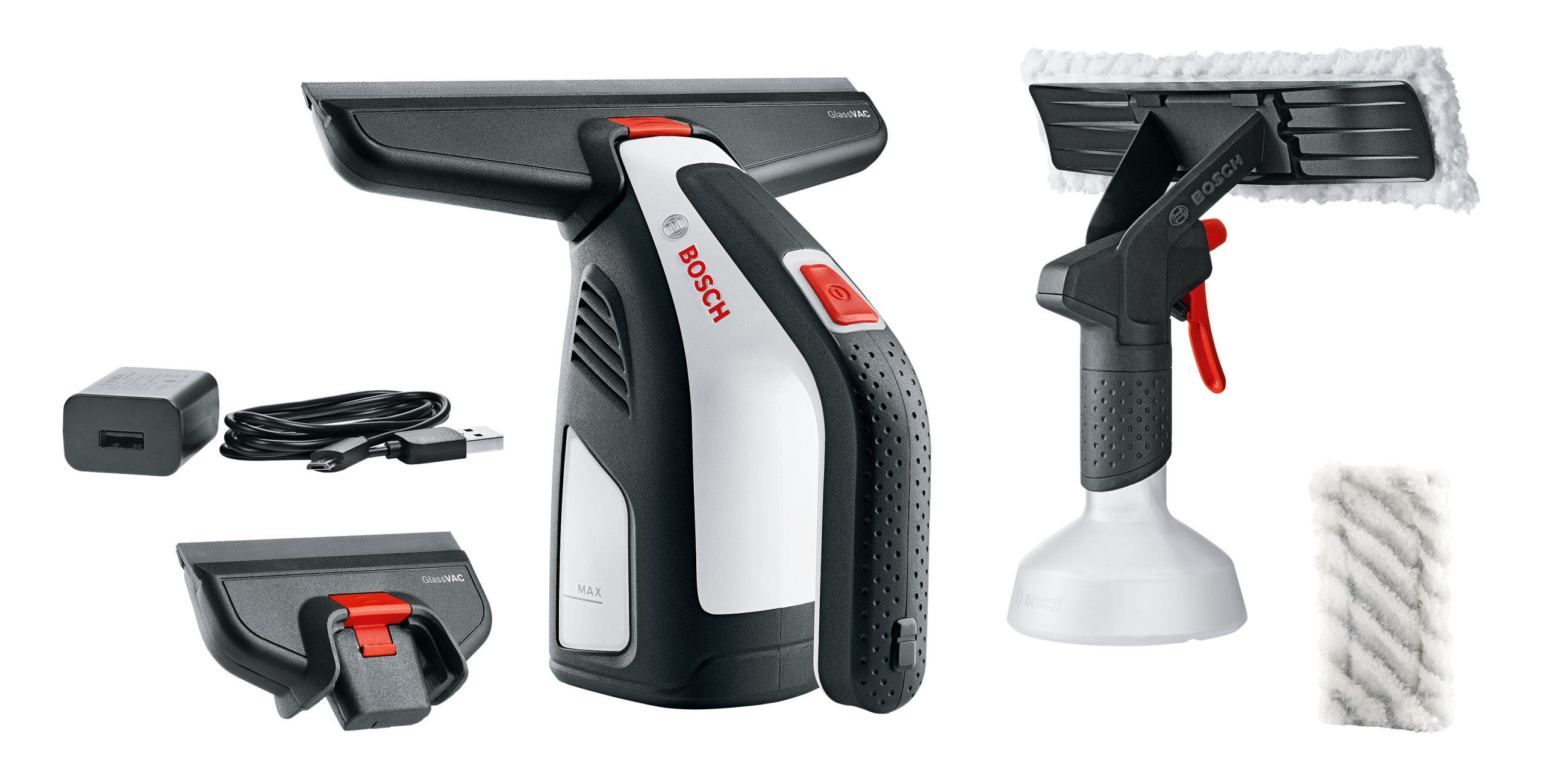 Bosch battery window vacuum GlassVAC