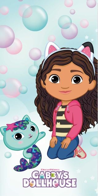 Gabby's Dollhouse - Bath towel - 70x140cm (8014783)