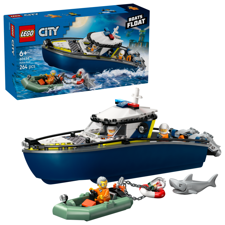 LEGO – LEGO City – Police Boat Chase (60456)