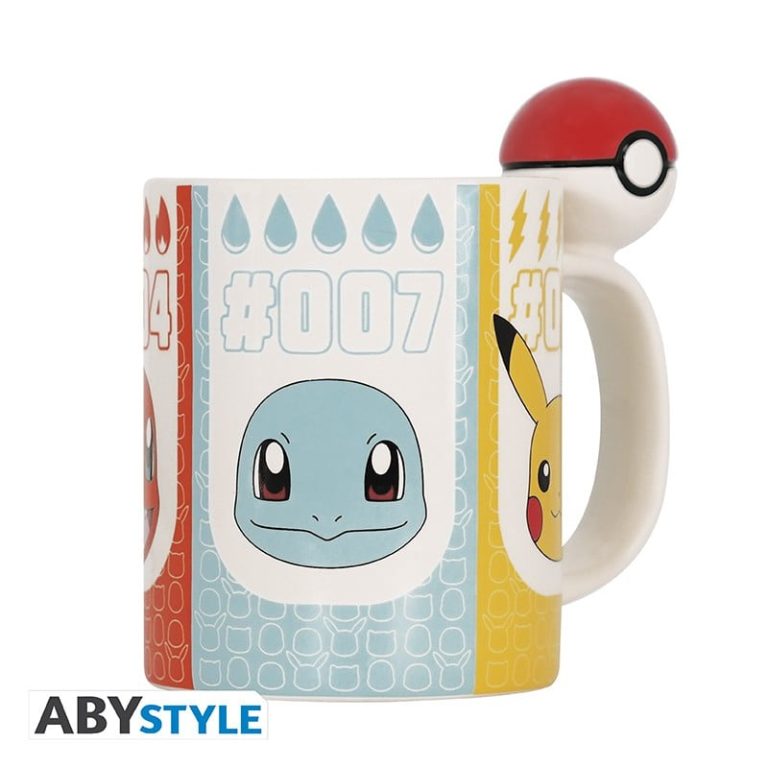POKEMON – Mug 3D handle – Pokéball