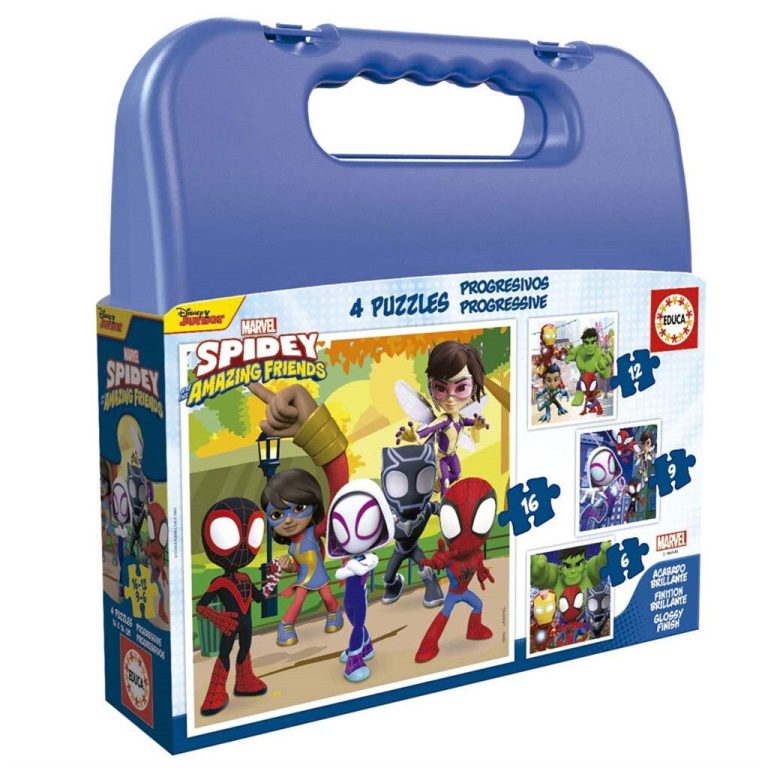 Educa – Puzzle -6-9-12-16 Spidey & His Amazing Friends (80-19580)